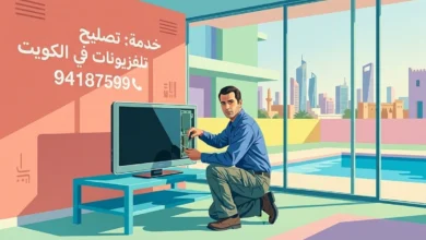 تصليح تلفزيونات وشاشات الكويت